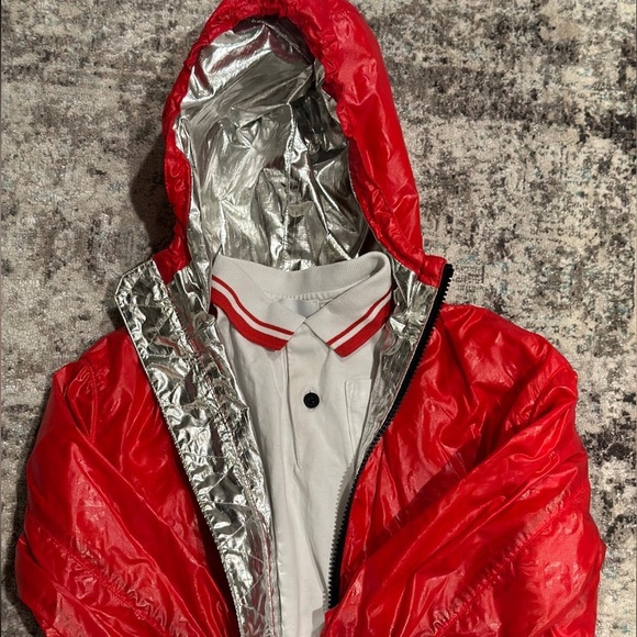 Burberry Lorenzo Embossed Logo Jacket Boys Size 3Y